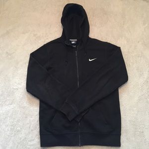 Black Nike Zip Up Hoodie Size Small